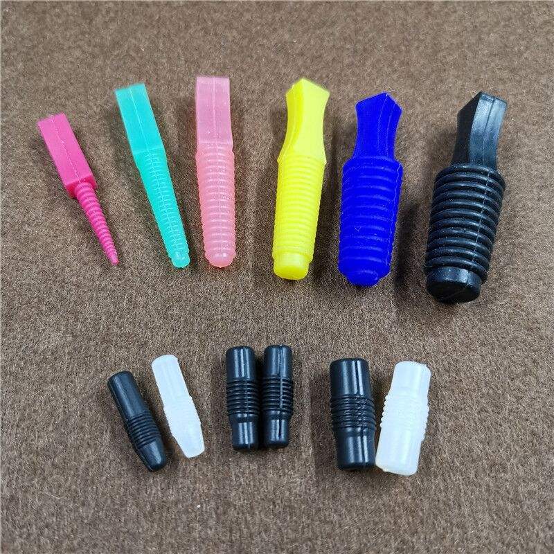 Silicone threaded masking plugs