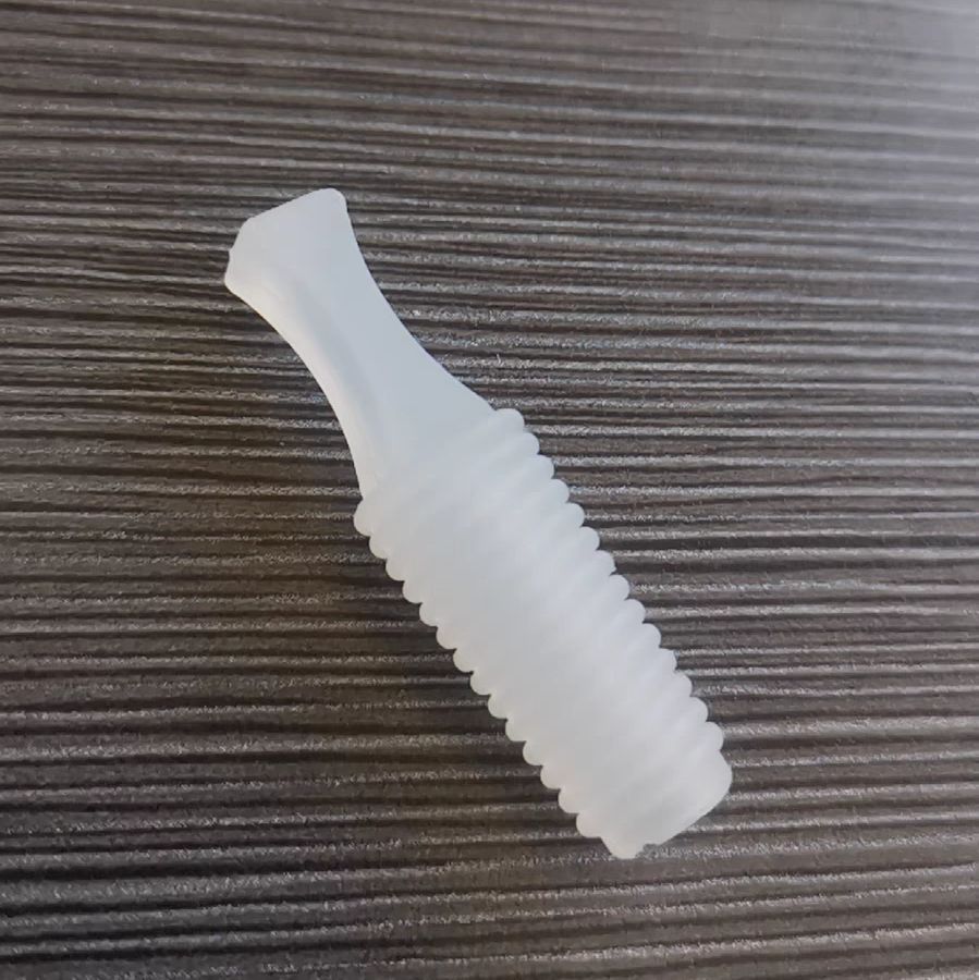 Silicone threaded masking plug