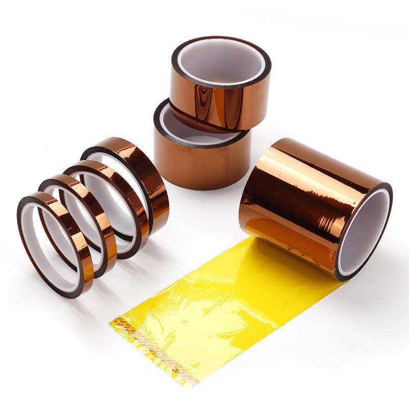 High temp amber polyimide masking tape