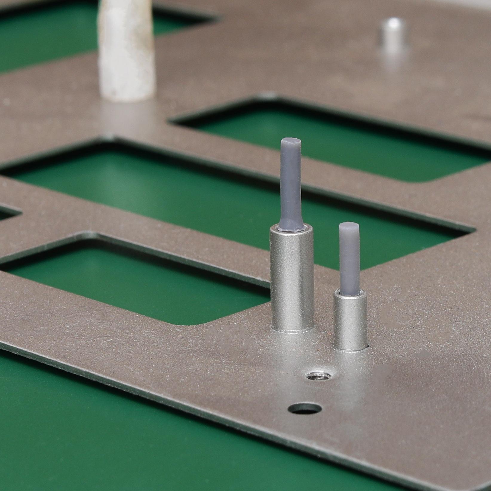 Silicone threaded masking plugs