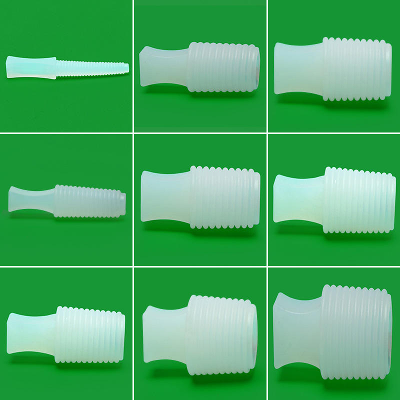 Silicone threaded masking plugs