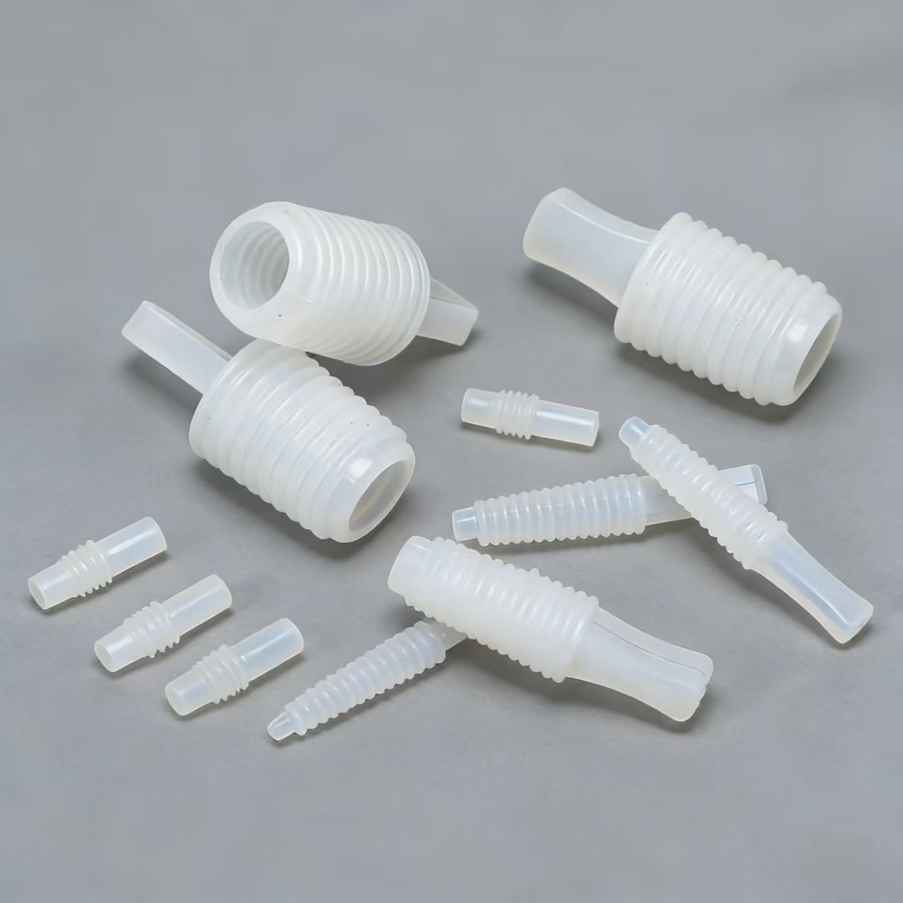 Silicone threaded masking plugs